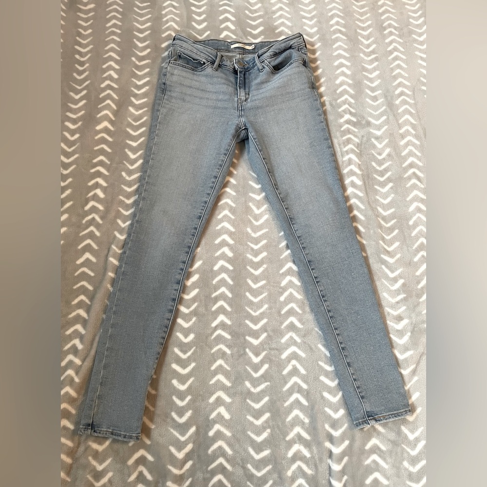 Levi’s 711 Skinny Light Wash Jeans